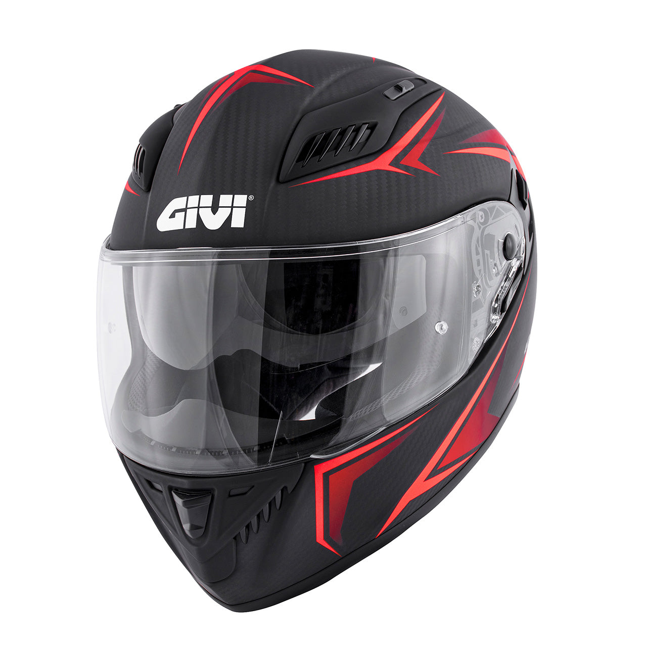 GIVI 40.5 X-Carbon カーボンヘルメット　ピンロック付き GIVI HPS 40.5 X-Carbon Helmet – Givi Info