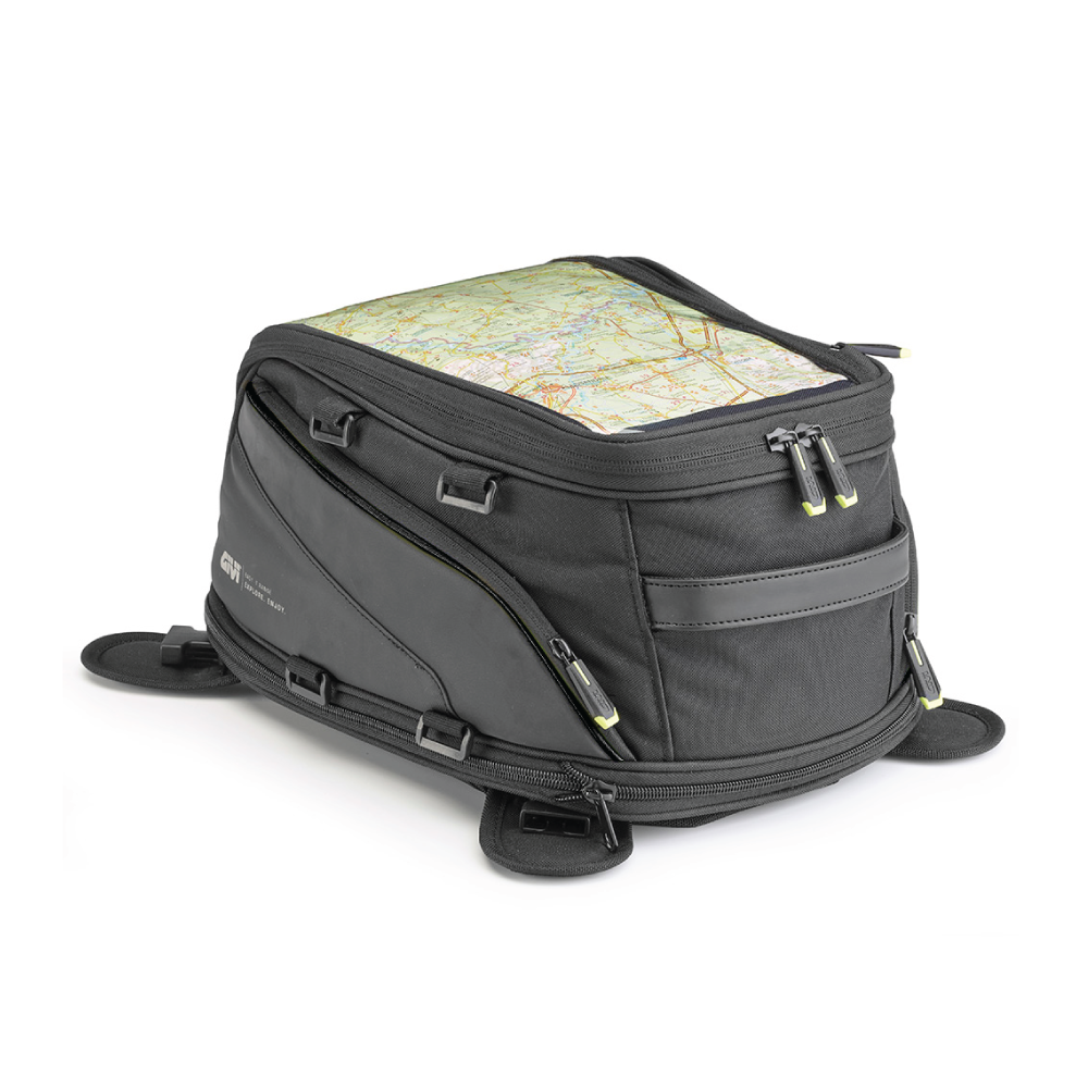 GIVI EA130B Magnetic Tank Bag 26L – Expandable Motorcycle Bag with Rain Cover – Givi Info