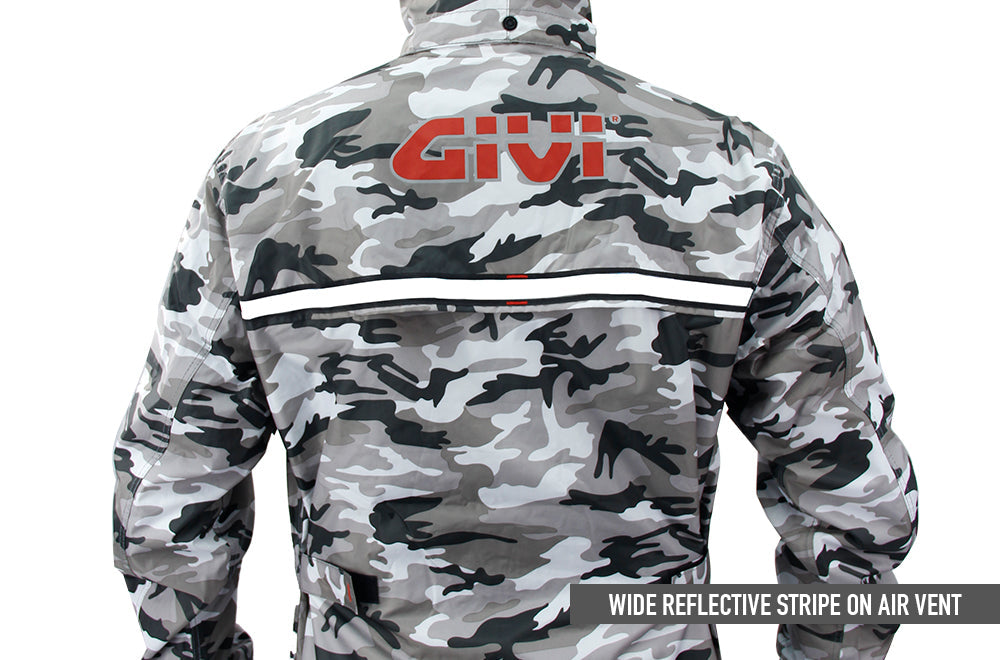 GIVI CAM01.AH Camouflage Rainsuit