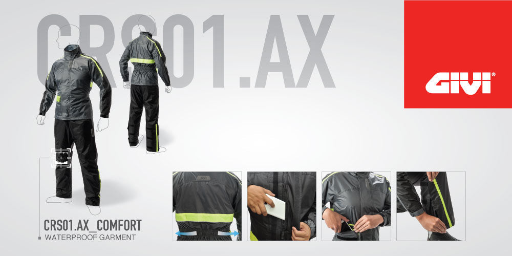GIVI CRS01.AX COMFORT RAIN SUIT