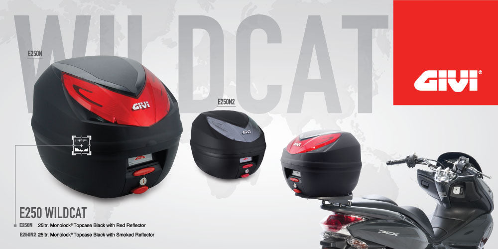 GIVI E250 “WILDCAT” Top Case