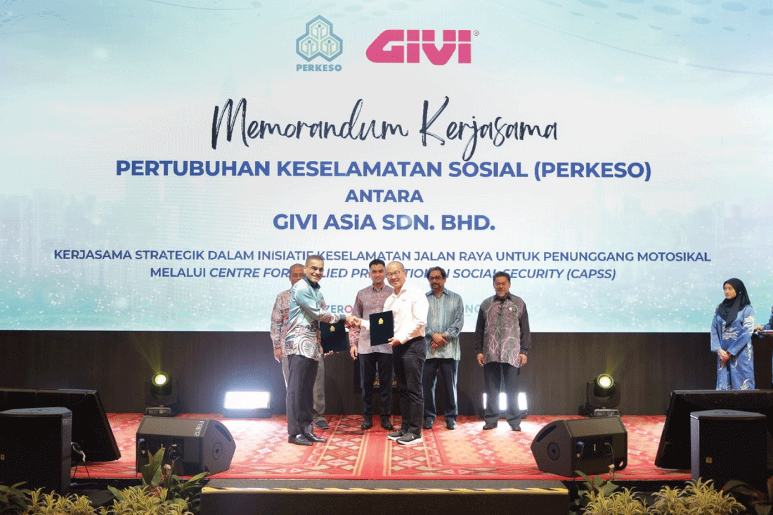 GIVI & PERKESO COLLABORATE ON “OPS CEGAH 2026” ROAD SAFETY INITIATIVE